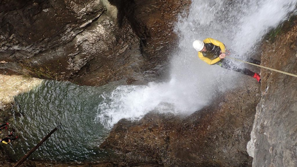 Canyoning Schwarzwasserbach